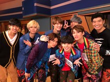 左からK、ONE N' ONLY、高嶋政宏。