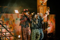 二丁目の魁カミングアウト「『ゲイでもアイドルになれる！』in 中野サンプラザ」の様子。（撮影：タマイシンゴ）