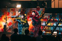 二丁目の魁カミングアウト「『ゲイでもアイドルになれる！』in 中野サンプラザ」の様子。（撮影：タマイシンゴ）