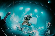 二丁目の魁カミングアウト「『ゲイでもアイドルになれる！』in 中野サンプラザ」の様子。（撮影：タマイシンゴ）