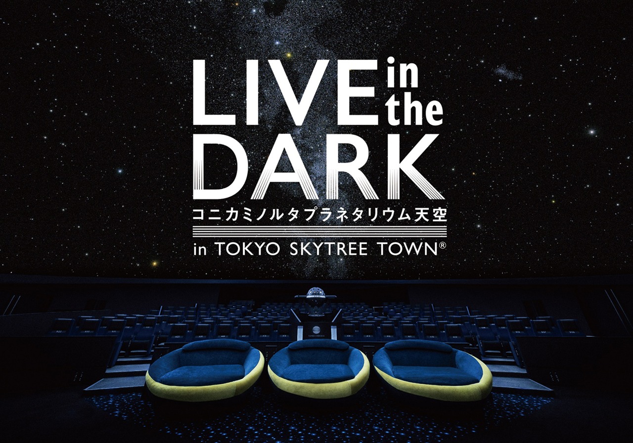 「LIVE in the DARK tour w/Salyu」2月27、28日東京公演の告知ビジュアル