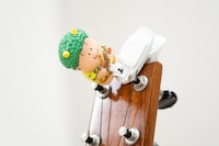 ヘッドにセットされた雷様クリップ。