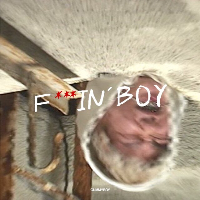gummyboy「f***in' boy」配信ジャケット