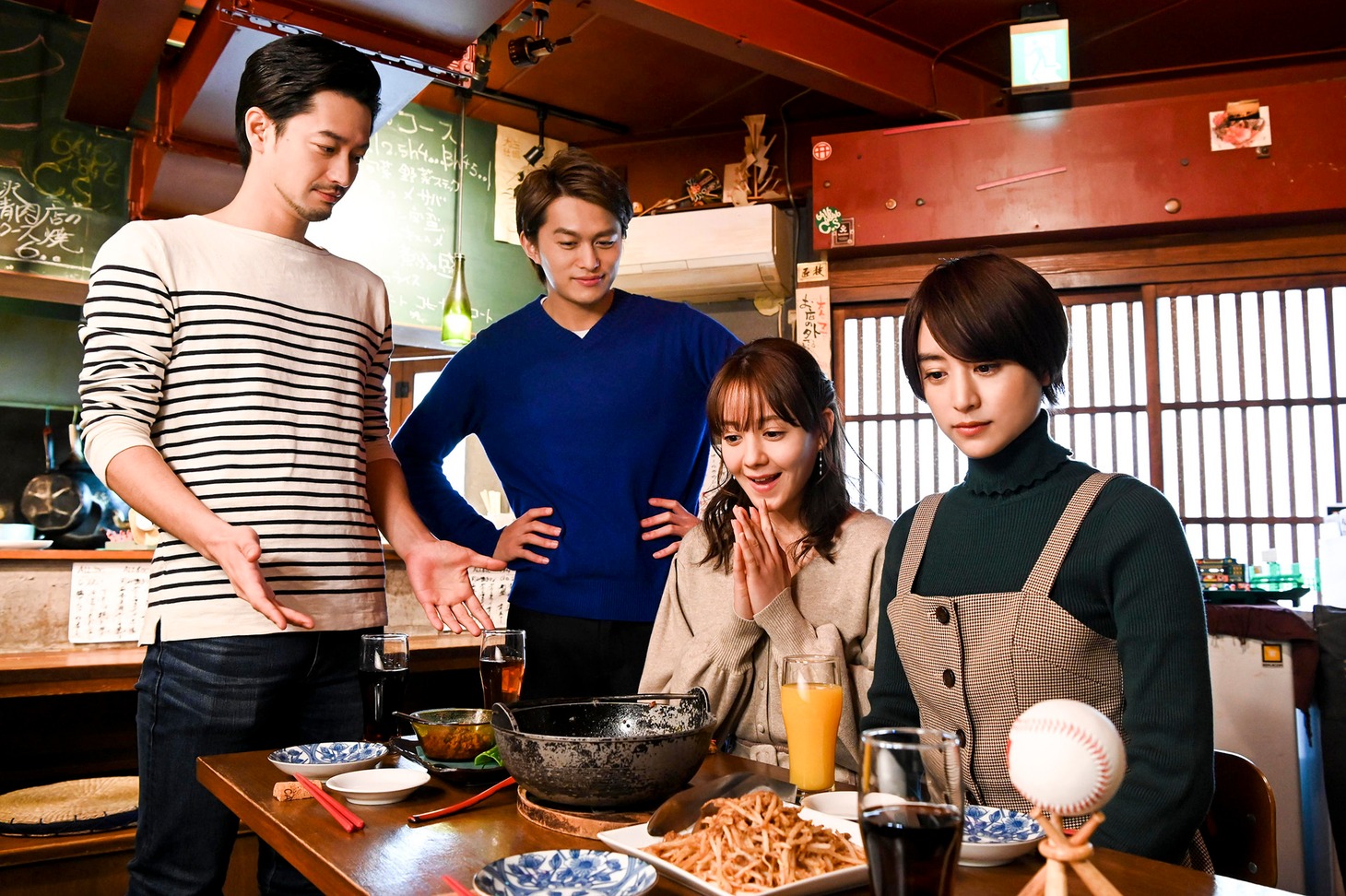 「ランチ合コン探偵～恋とグルメと謎解きと～」第3話より。(c)読売テレビ