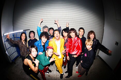 「THE YELLOW MONKEYトリビュートLIVE」に参加したメンバー。