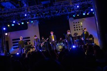 CUBERS「冬の“踊らないワンマン2020”」の様子。（撮影：牛島康介）