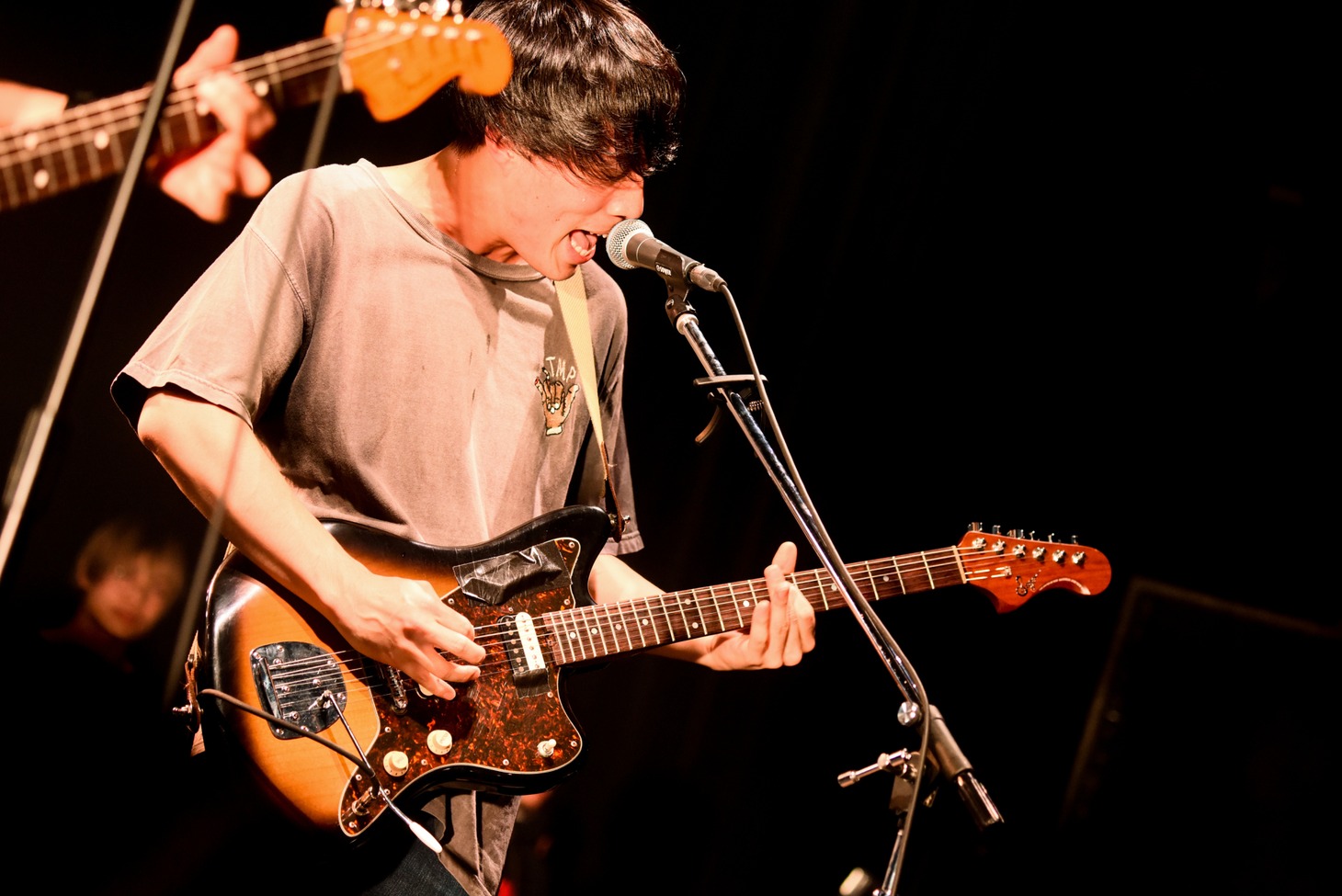 上坂仁志（G, Cho）（Photo by MASANORI FUJIKAWA）