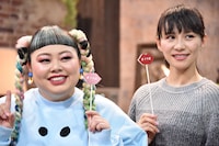 左から渡辺直美、あ～ちゃん。