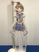 鹿乃「yuanfen」テイチクオンライン限定受注生産等身大パッケージのサンプル。