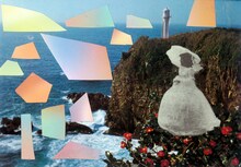 夏目知幸「氷河が溶ける部屋」作品の一部。