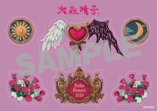 大森靖子「大森靖子」TSUTAYA特典「大森靖子棺桶シールセット」のデザイン。