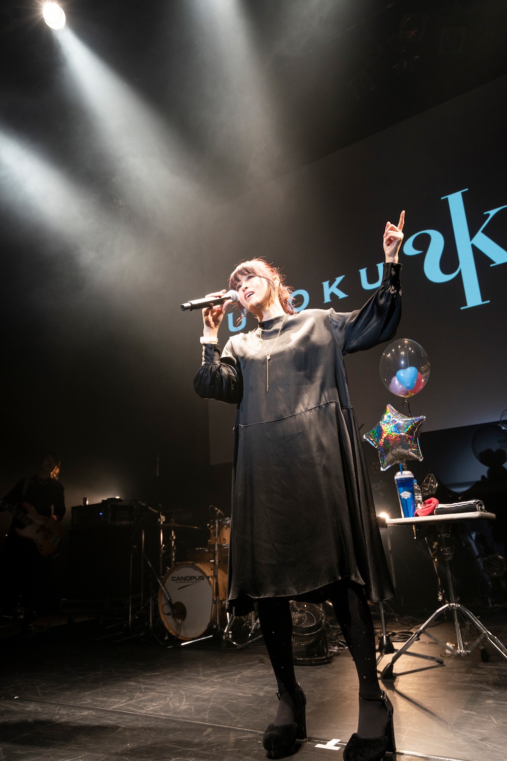 「宇徳敬子 HAPPY NEW YEAR CONCERT 2020～White&Black～」の様子。