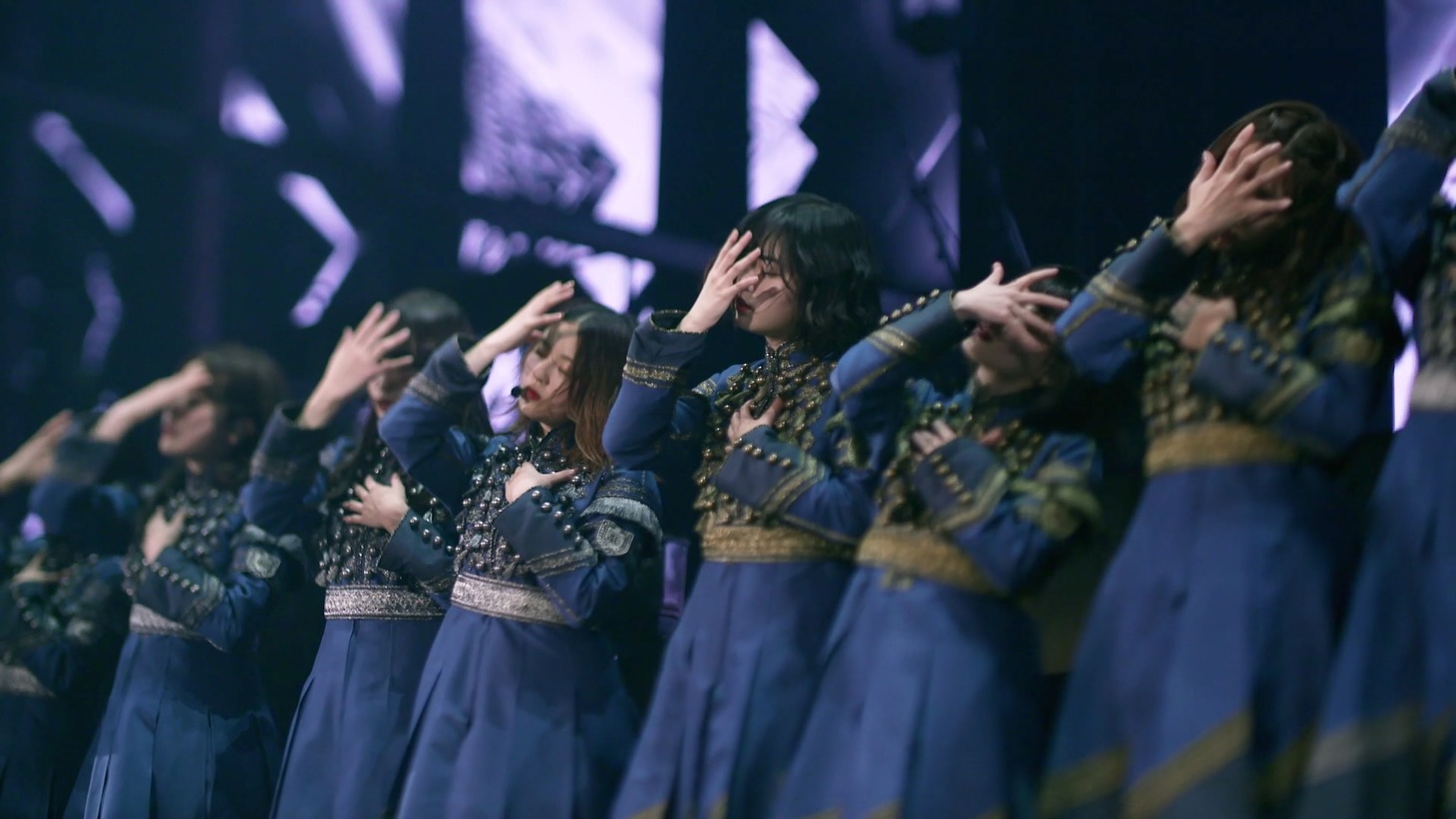 「欅坂46 LIVE at 東京ドーム ～ARENA TOUR 2019 FINAL～」ダイジェスト映像のワンシーン。