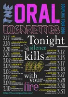 THE ORAL CIGARETTES「COUPLING TOUR『Tonight the silence kills me with your fire』」告知ビジュアル