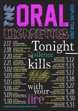 THE ORAL CIGARETTES「COUPLING TOUR『Tonight the silence kills me with your fire』」告知ビジュアル