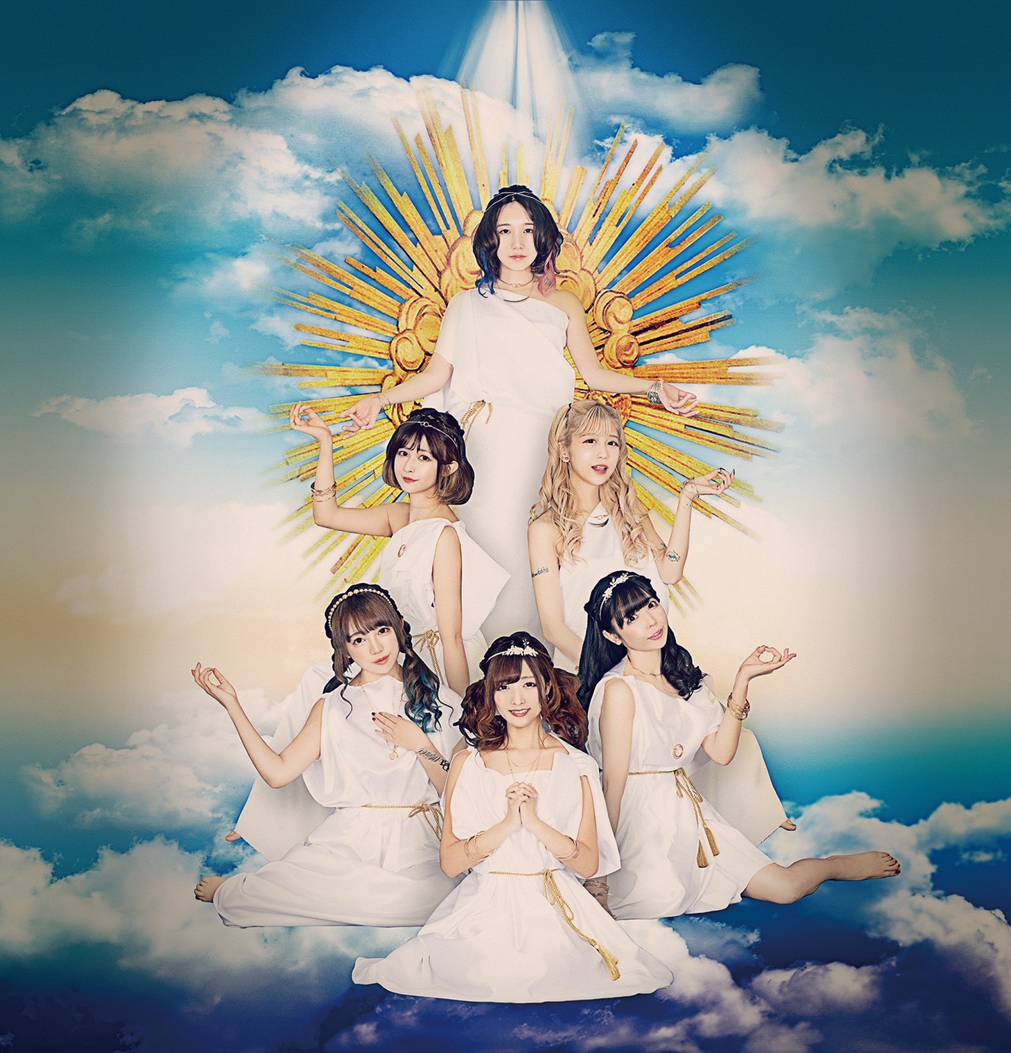 バンドじゃないもん！MAXX NAKAYOSHI「神降臨▽天地創造ツアー ～バンもん！が7日間で世界を創るまでの記録～」キービジュアル
