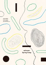 ミツメ「mitsume Spring Camp」キービジュアル