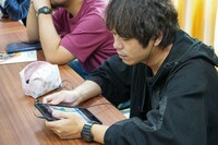 中国訪問中のピエール中野。