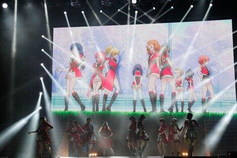 μ's (c)2013 プロジェクトラブライブ！ (c)2017 プロジェクトラブライブ！サンシャイン!! (c)プロジェクトラブライブ！虹ヶ咲学園スクールアイドル同好会