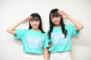 左から今村美月、福田朱里。(c)AKS
