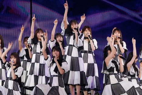「NOGIZAKA46 Live in Taipei 2020」の様子。
