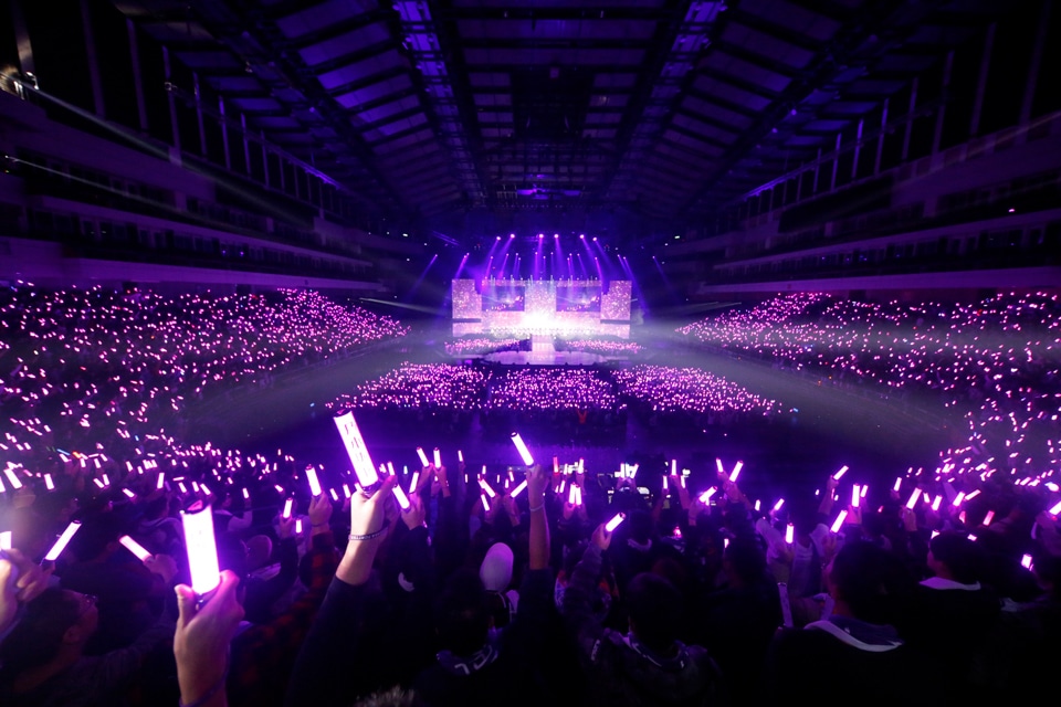 「NOGIZAKA46 Live in Taipei 2020」の様子。