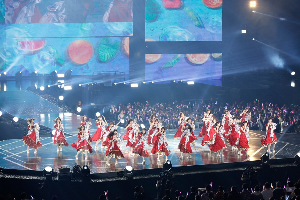 「NOGIZAKA46 Live in Taipei 2020」の様子。