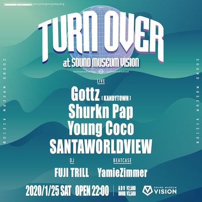 「TURN OVER」告知ビジュアル