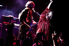 藤川千愛「新宿の夜」の様子。（撮影：イシハラタイチ）