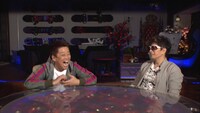 左から坂上忍、GACKT。 (c)フジテレビ