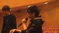 ツアーリハーサル中のGACKT。 (c)フジテレビ