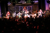 Aldious「The NAMM SHOW 2020」出演時の様子。(Photo by Michael Helms)