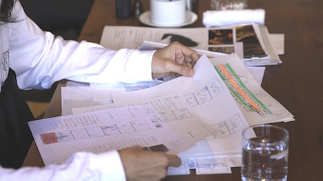 スペースシャワーTV「ミュージックビデオ『彗星』の世界」のワンシーン。