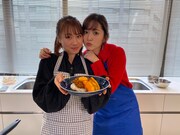 左から石田亜佑美（モーニング娘。'20）、鈴木愛理。