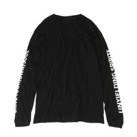 INSTANT FAME×横山健×KOSUKE KAWAMURA ロングTシャツ（ブラック）