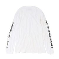 INSTANT FAME×横山健×KOSUKE KAWAMURA ロングTシャツ（ホワイト）