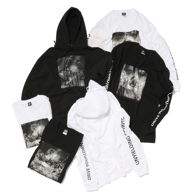 INSTANT FAME×横山健×KOSUKE KAWAMURAのコラボアイテム。