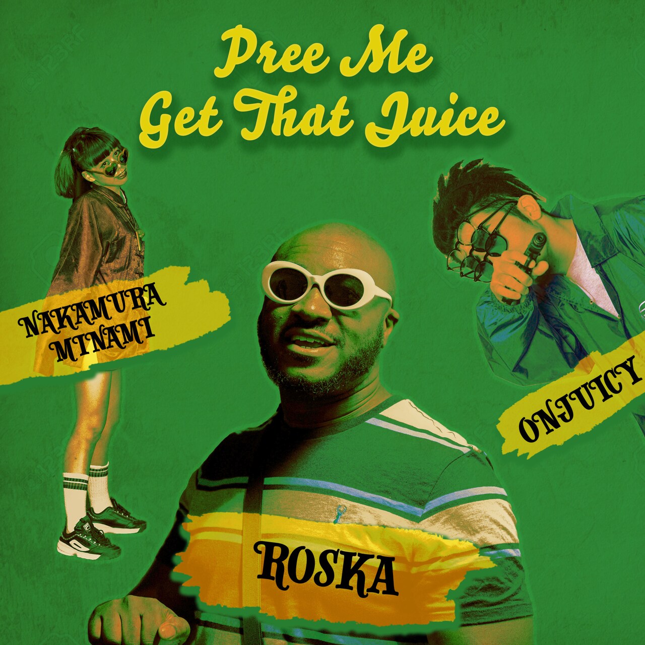 ロスカ「Pree Me / Get That Juice」配信ジャケット