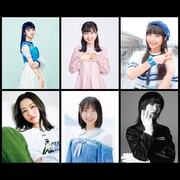 上段左から咲良菜緒、島倉りか、寺嶋由芙、下段左からhime、薮下楓、ユメノユア。