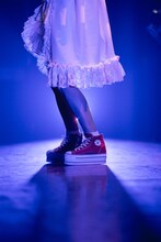 三月のパンタシア「18時33分、冬もまた輝く」の様子。（撮影：則常智宏）