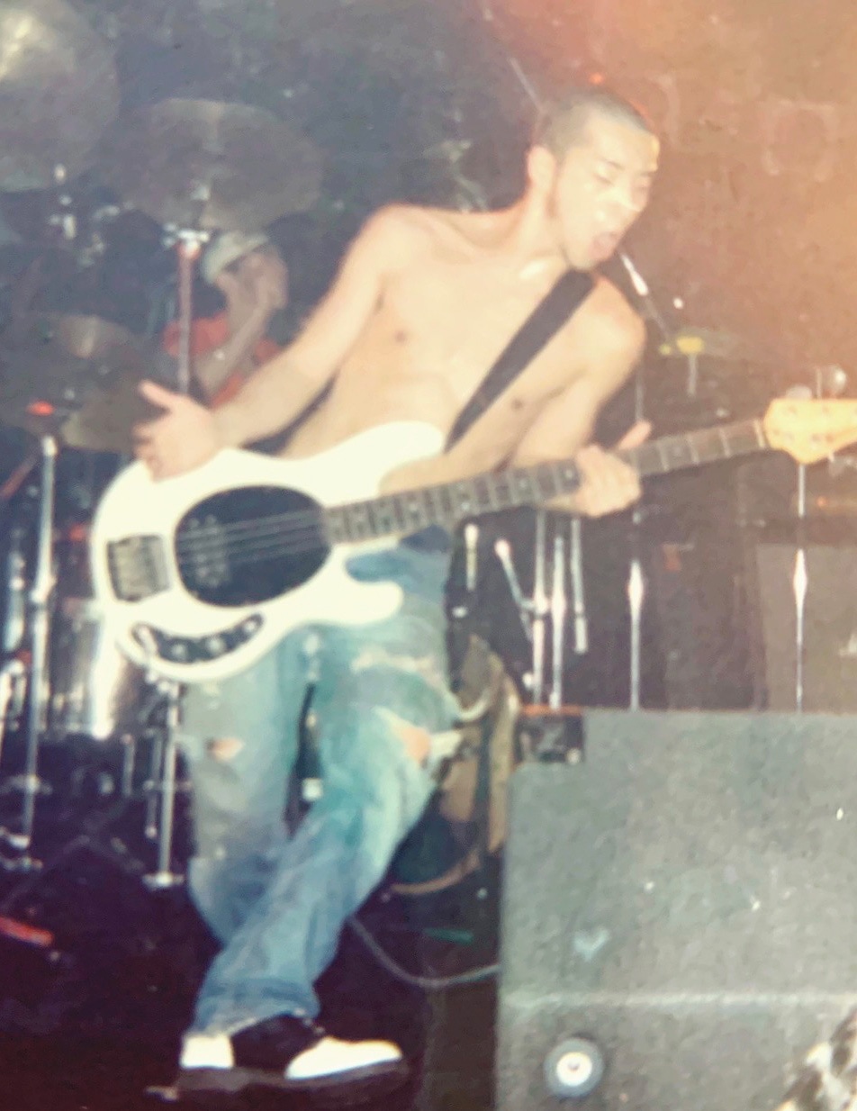 ACROBAT BUNCH時代のLOW IQ 01。（写真提供：LOW IQ 01）