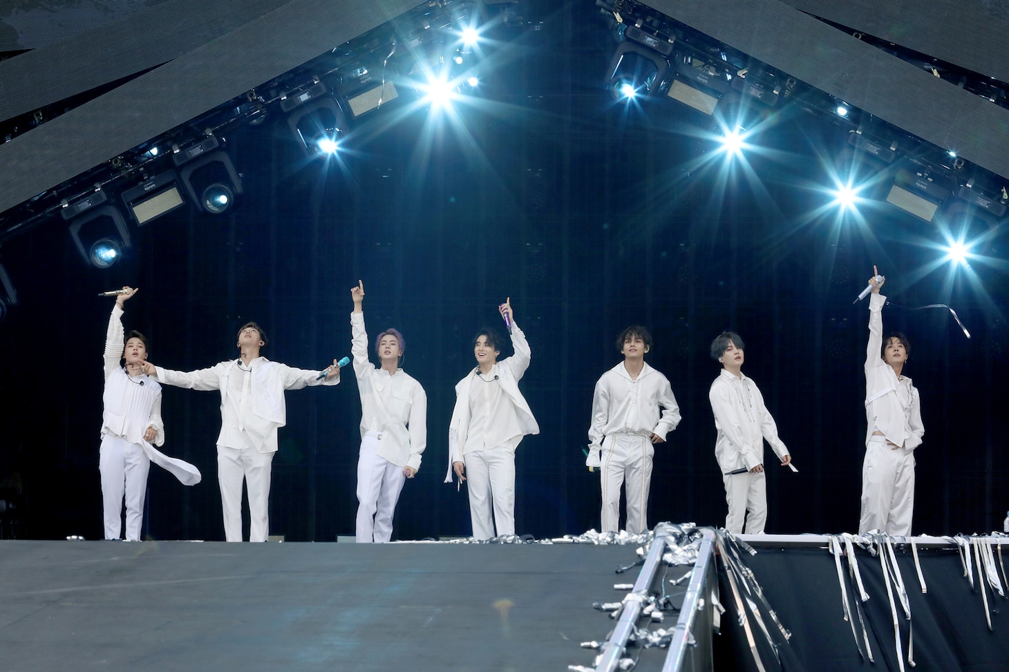 BTS「LOVE YOURSELF: SPEAK YOURSELF」ヤンマースタジアム長居（長居陸上競技場）公演の様子。（Photo by Big Hit Entertainment）