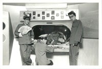 ソノシート「ROSA LUXEMBURG」ジャケット撮影時のローザ・ルクセンブルグ。