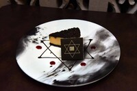 闇落ちクッキーのニューヨークチーズケーキ仕立て