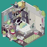 おーくボによる「愛す」のトリビュートアニメ。