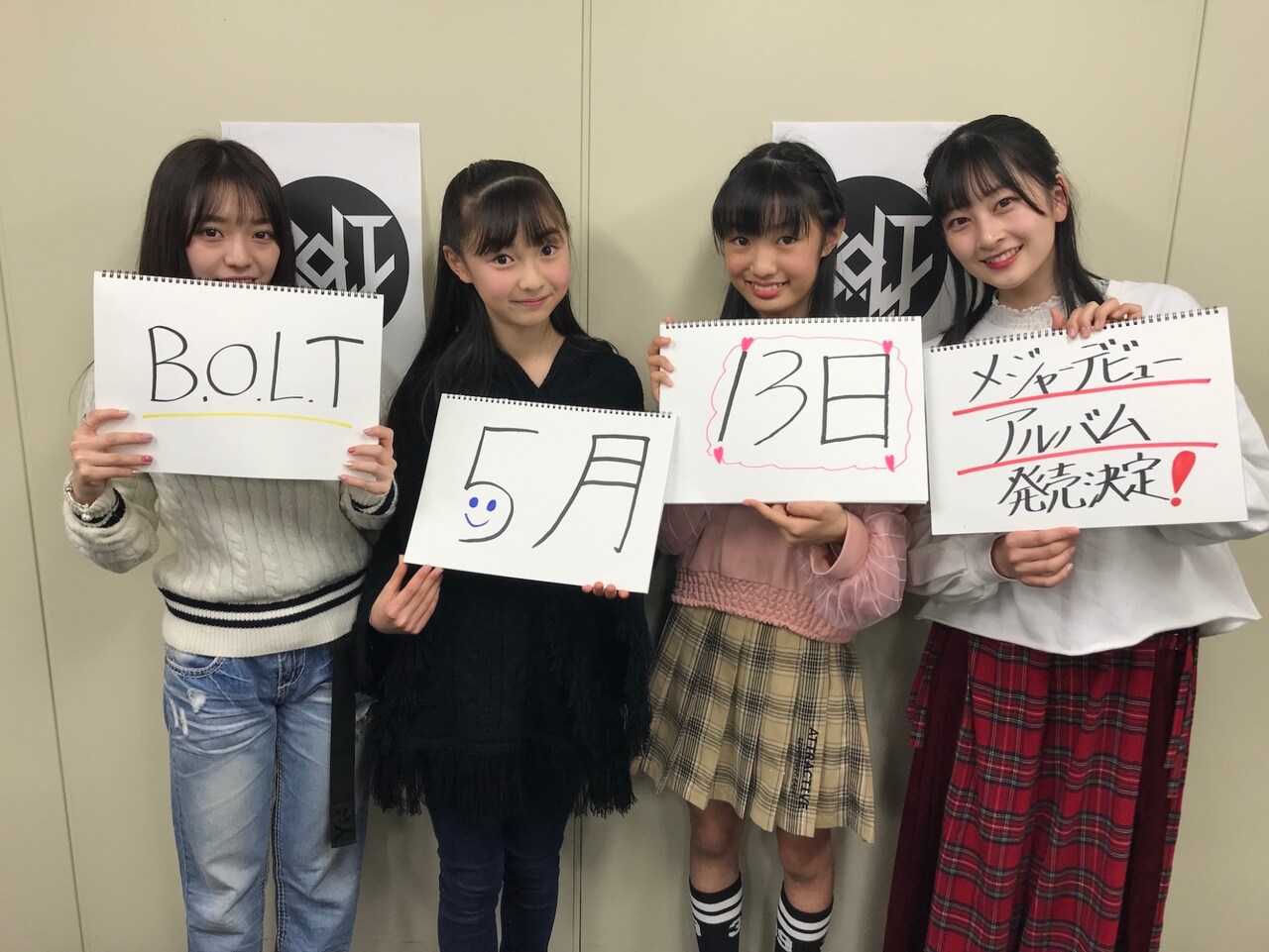 B.O.L.T、初の全国流通盤となるメジャーデビューアルバム発売