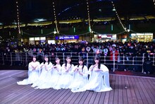 STU48「無謀な夢は覚めることがない」発売記念イベントの様子。