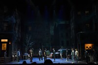 「ウエスト・サイド・ストーリー」プレスコールのワンシーン。