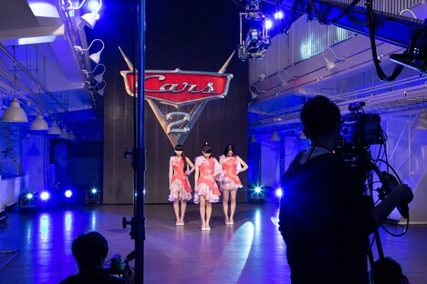 「Disney マイ・ミュージック・ストーリー」撮影時の様子。(c)Disney