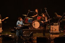 中村佳穂BANDと田島貴男によるセッション。（撮影：工藤ちひろ）